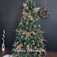 ЯЛИНКА ЛІДІЯ БІЛІ КІНЧИКИ ТА ШИШКА 1,50 м