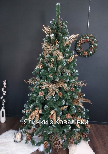 ЯЛИНКА ЛІДІЯ БІЛІ КІНЧИКИ ТА ШИШКА 1,50 м